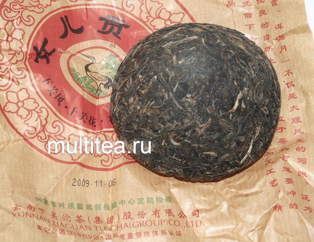 крупным планом туоча шен пуэра Хiaguan